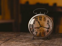 Meet the Myths A close up of a clock in the middle of a watch