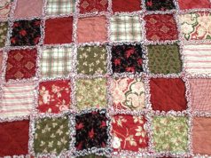 Rag blanket A close up of a flower