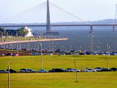 Beaches of Paraguay A bridge over a body of water