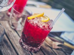 Curing a Paraguayan hangover A close up of a glass cup on a table